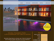 Tablet Screenshot of minashotel.com.ar